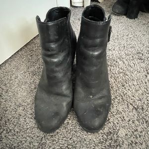 Black booties